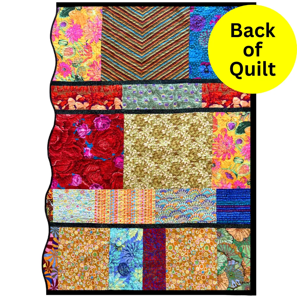 100 Bottles of Kaffe On The Wall Quilt / Wall Hanging