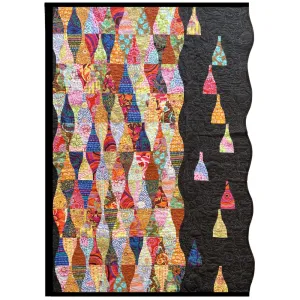 100 Bottles of Kaffe On The Wall Quilt / Wall Hanging
