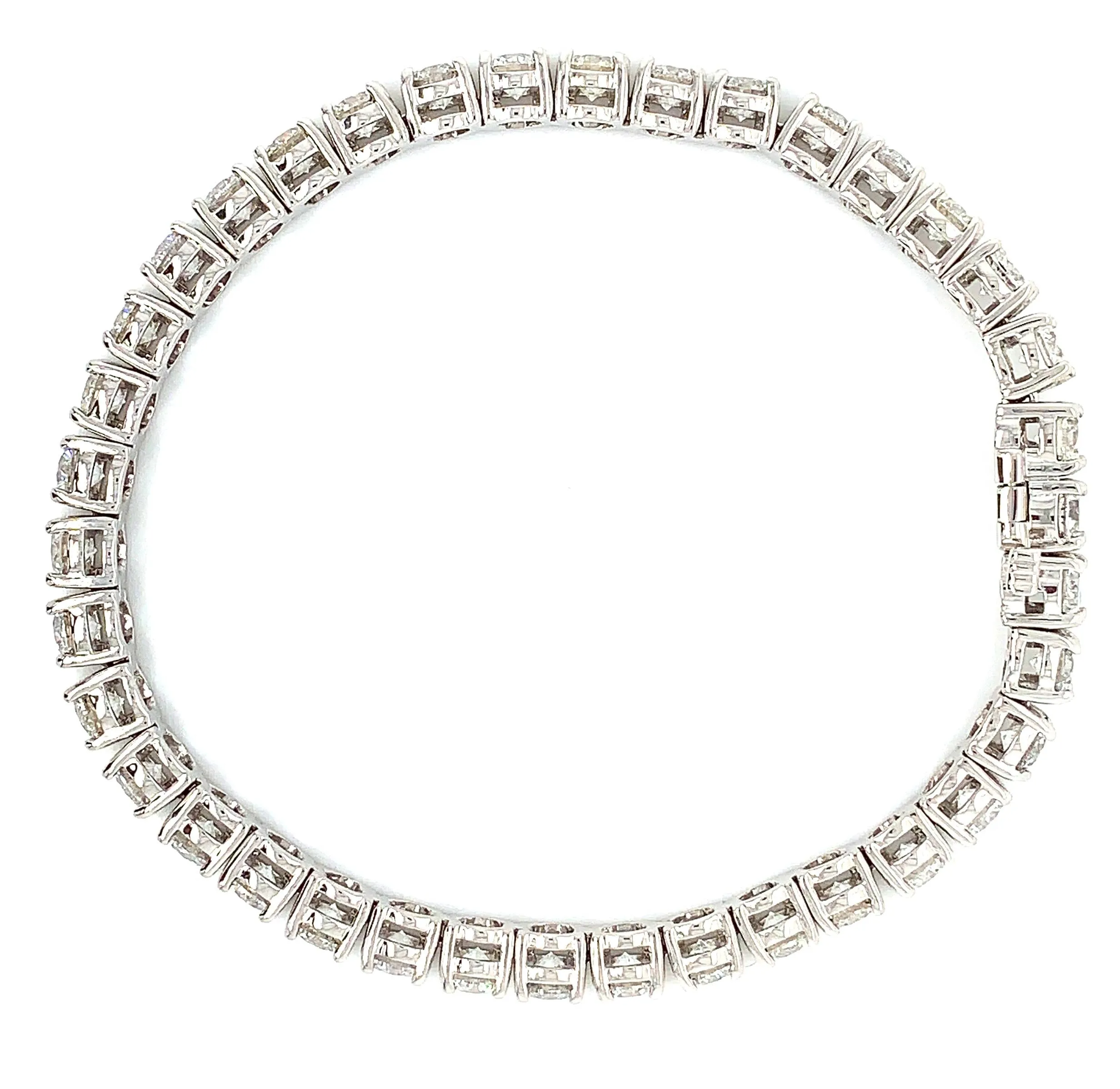 12.18ct t.w. Diamond Tennis Line Riviera Bracelet