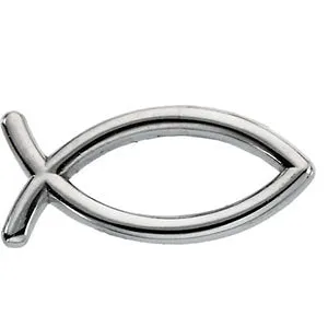 14k Yellow Gold 7.5x16.5mm Fish Lapel Pin