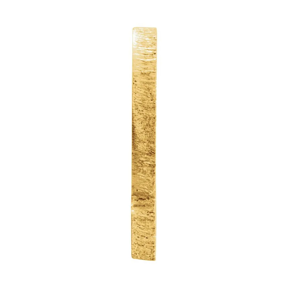 14k Yellow Gold Number "2"