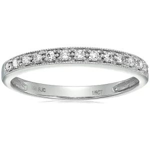 1/6 cttw Half Eternity Petite Diamond Band