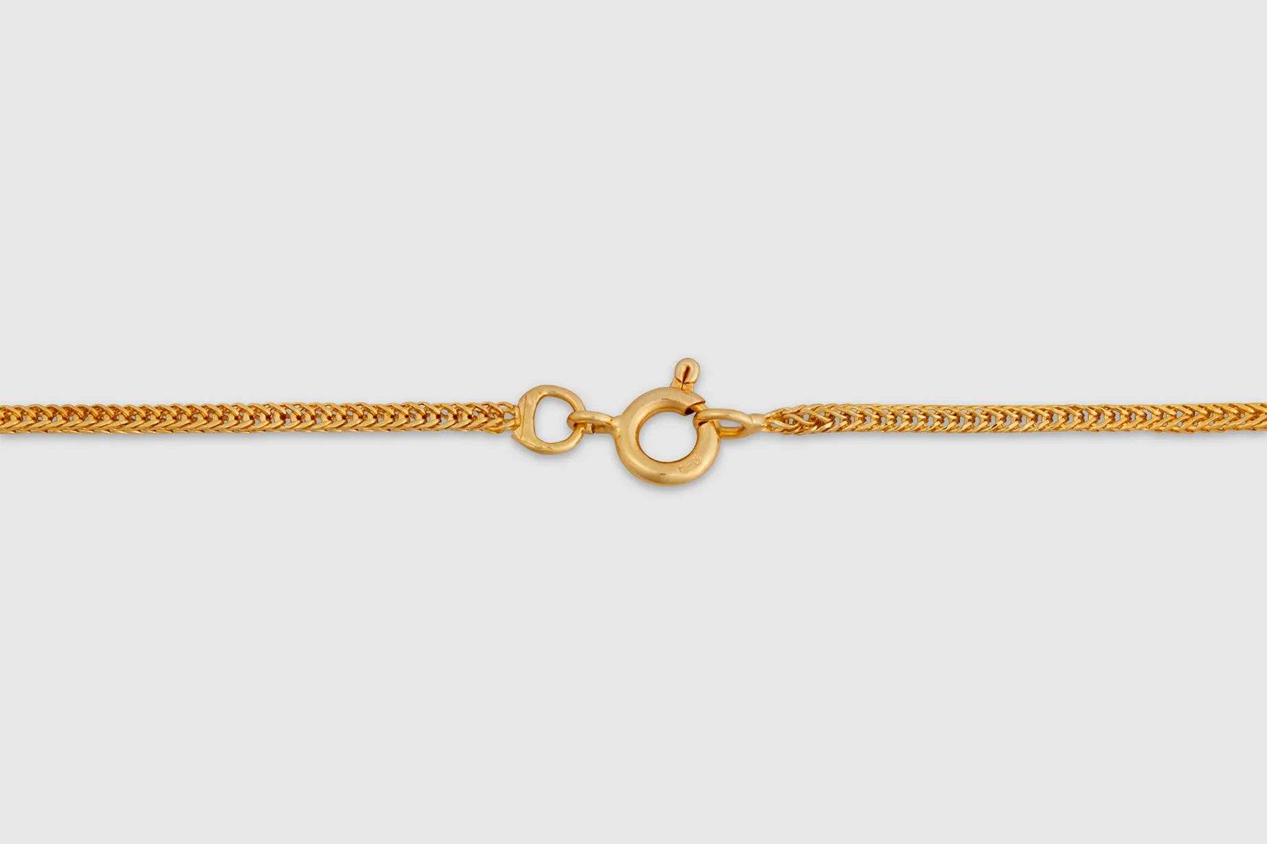 18k Gold & Jade Pendant Necklace