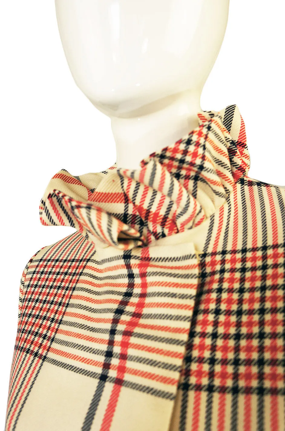 1960s Oscar De La Renta Ruffled Coat