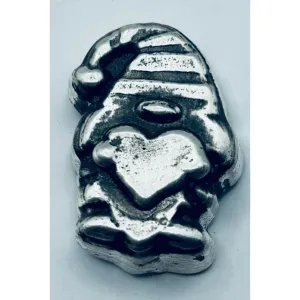 2 Oz MK BarZ "Heartfelt Gnome" Hand Poured .999 FS