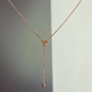 22kt Diamond Trio with Diamond Drop