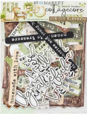 49 and Market Cottagecore Die Cut Elements