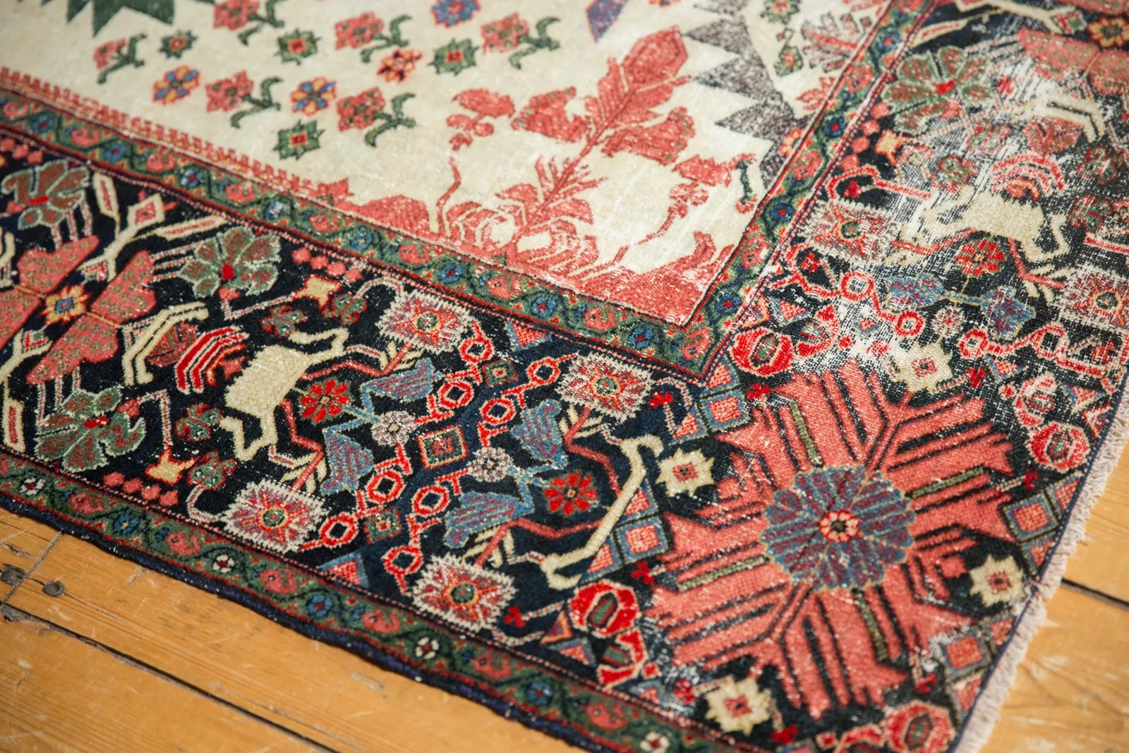 4x6 Antique Farahan Sarouk Rug