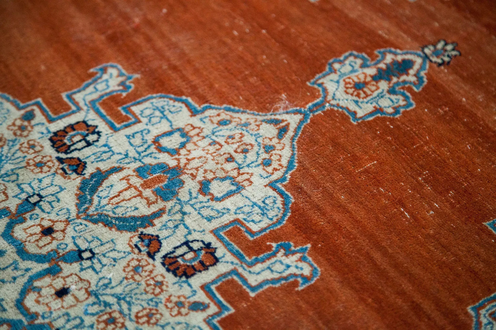 4x6 Fine Antique Haji Jalili Tabriz Rug