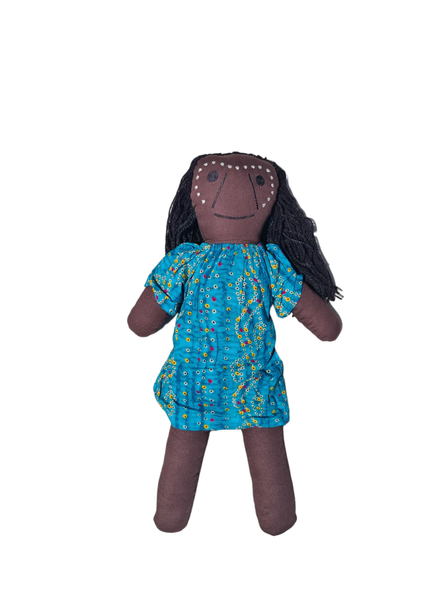Aboriginal Girl Doll (Blue)