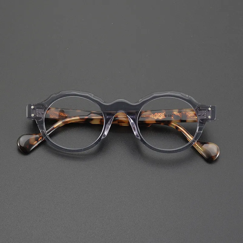 Acetate Round Glasses Frames SC202313
