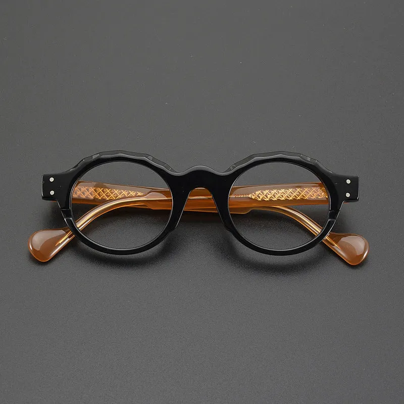 Acetate Round Glasses Frames SC202313