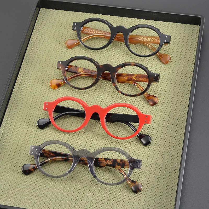 Acetate Round Glasses Frames SC202313
