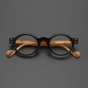 Acetate Round Glasses Frames SC202313