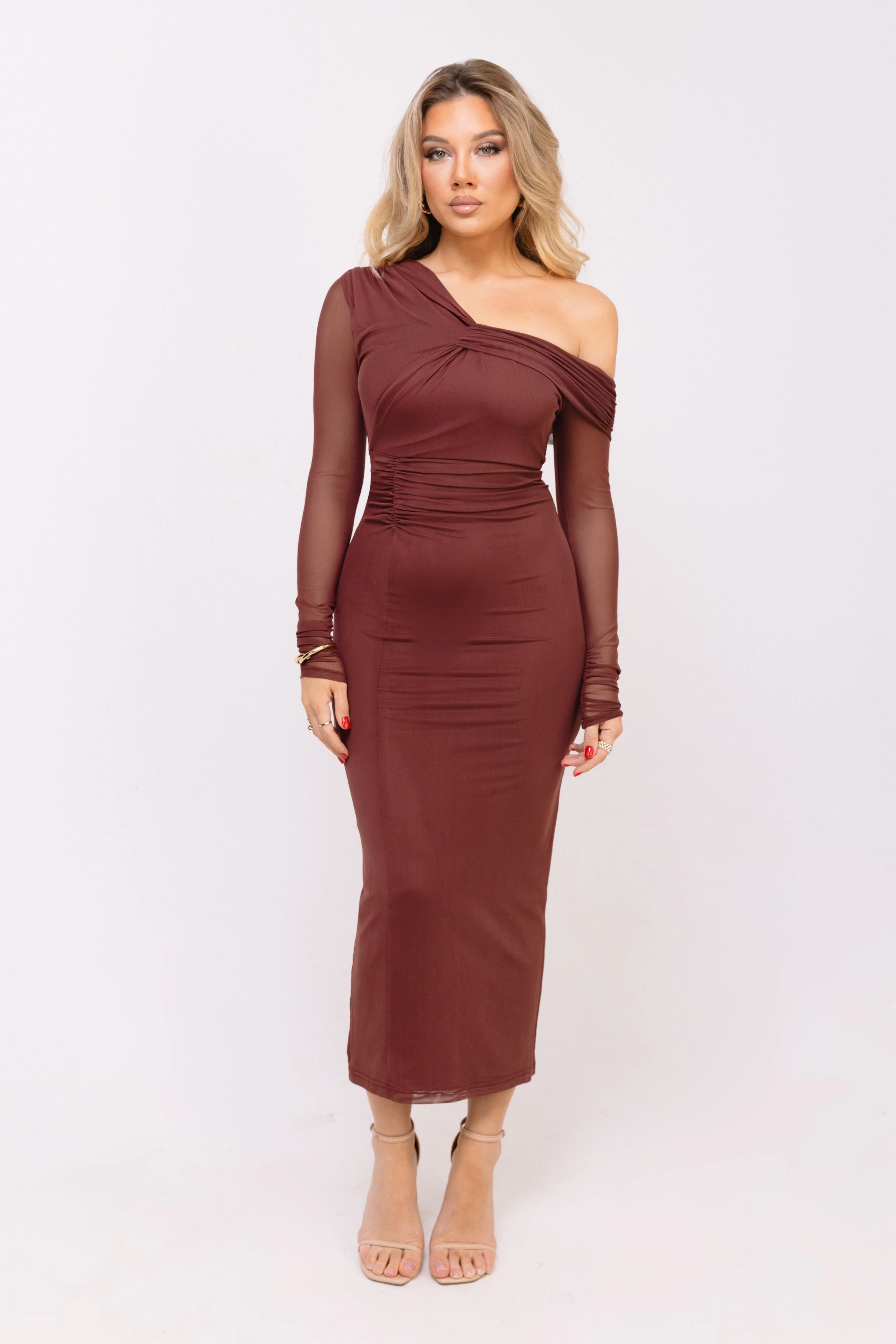 Alissa Brown Dress