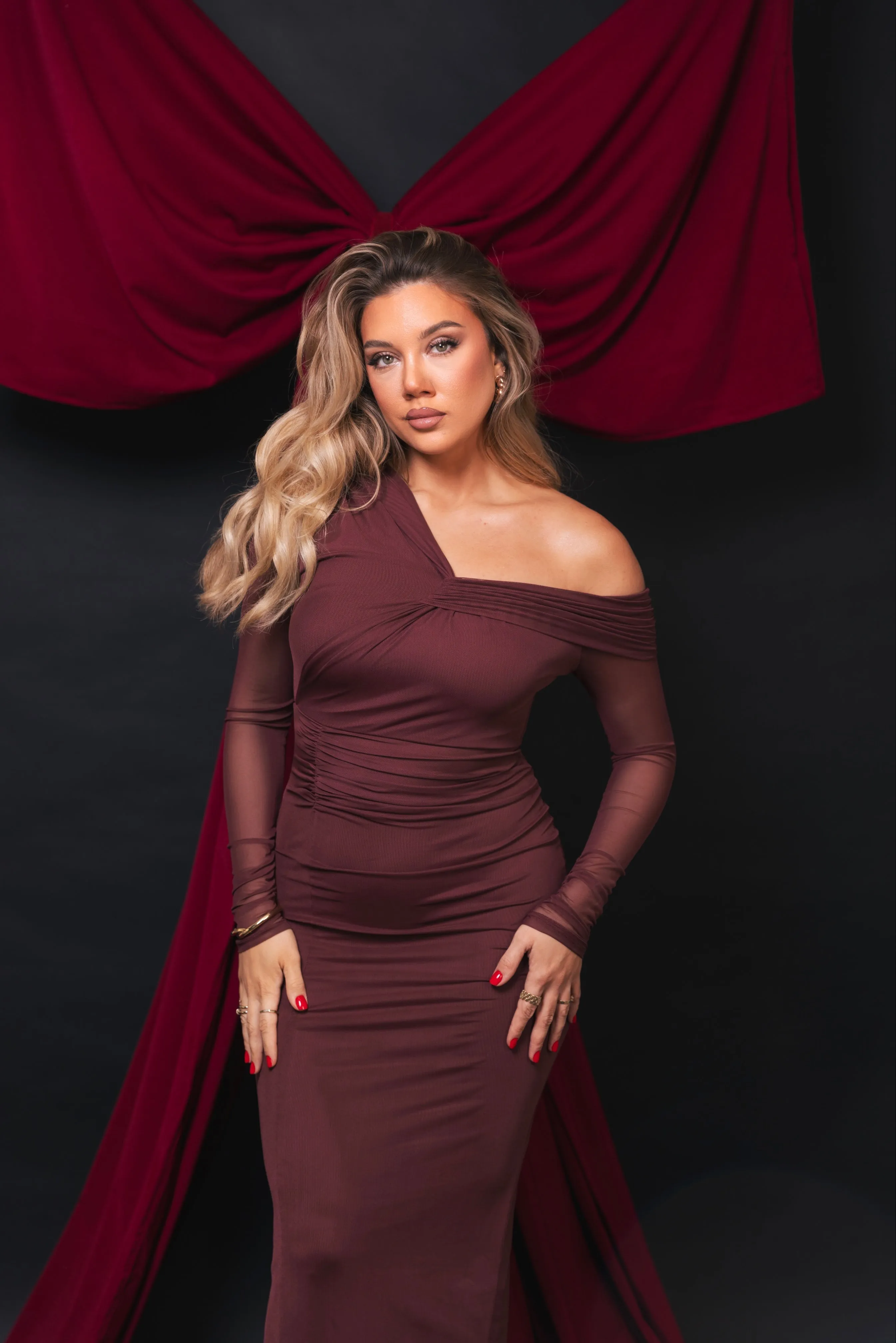 Alissa Brown Dress