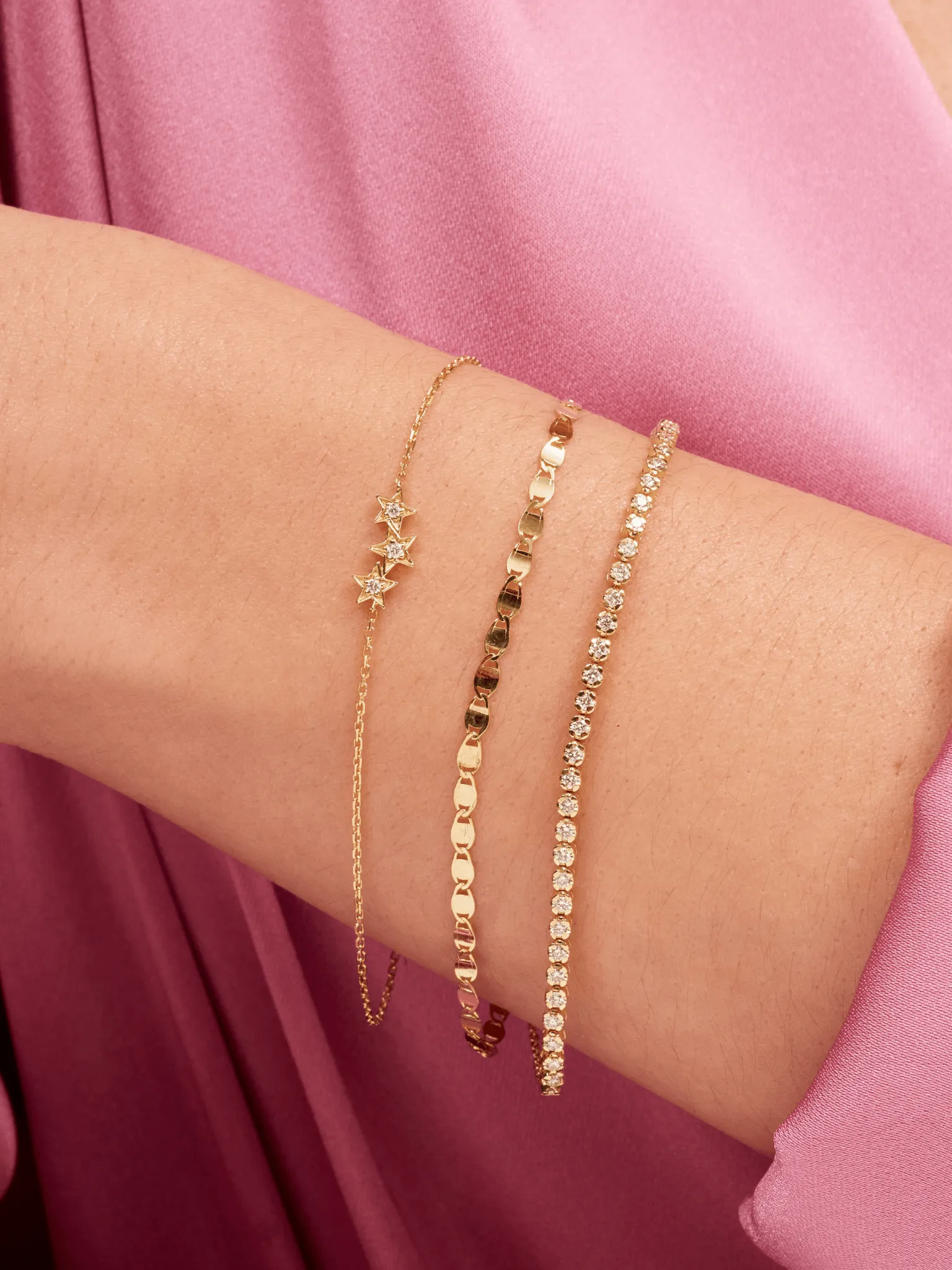 Allison Star Bracelet 14K