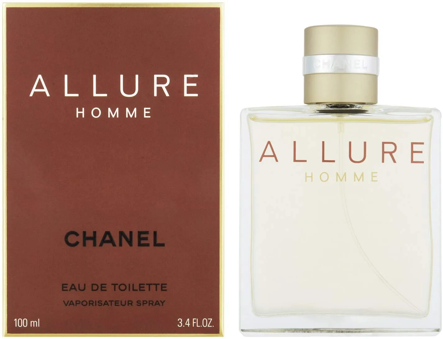 Allure Homme by Chanel Perfume for Men - Eau de Toilette, 100ml