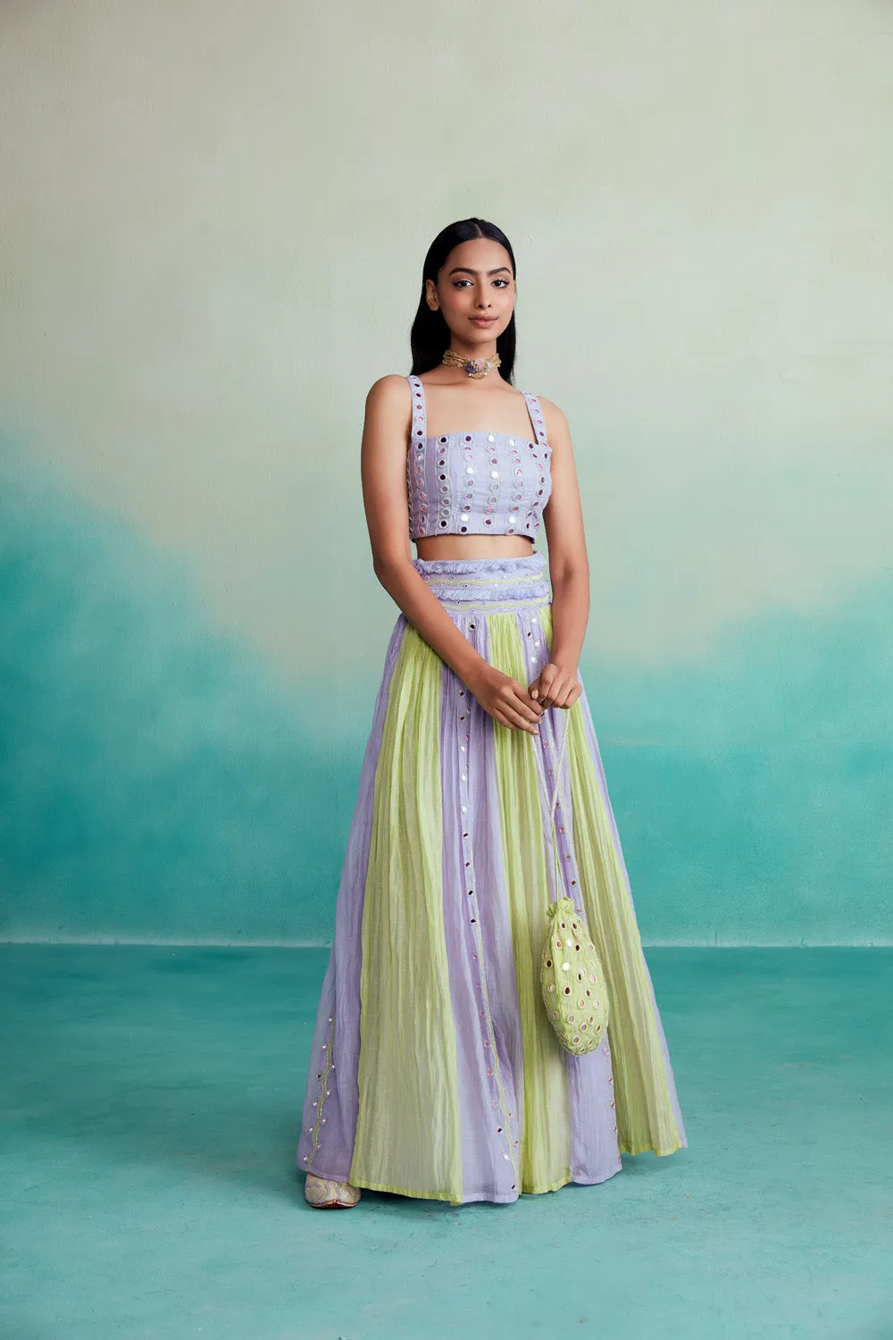 Amaya Skirt Top Set