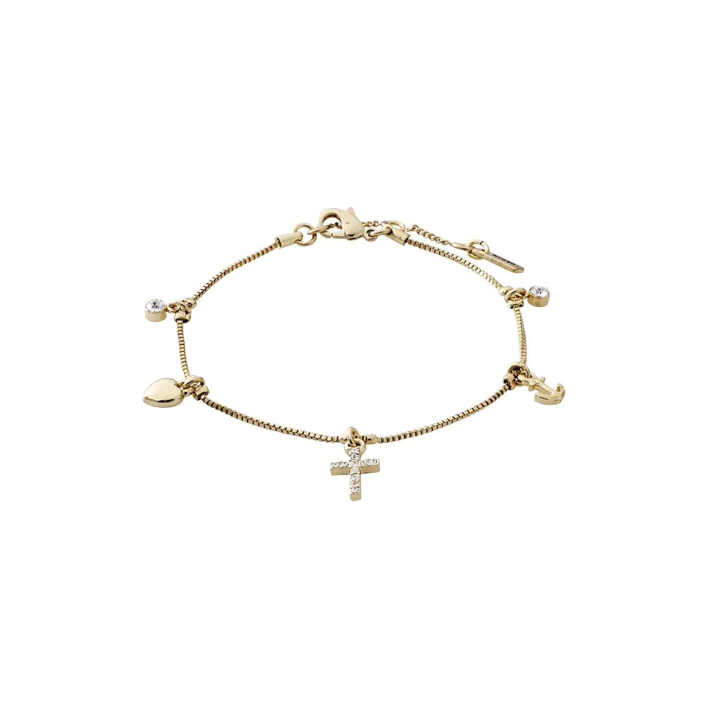 ANET CRYSTAL BRACELET / GOLD