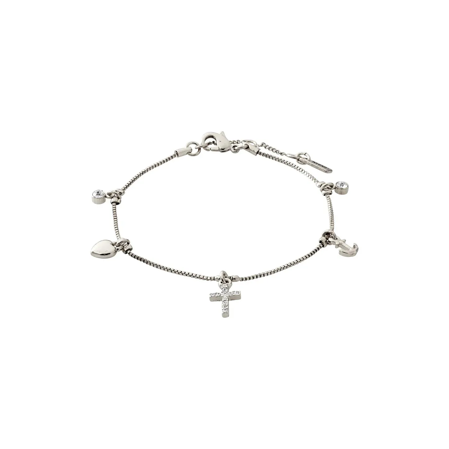 ANET CRYSTAL BRACELET / SILVER