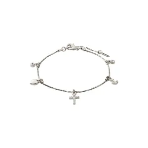 ANET CRYSTAL BRACELET / SILVER