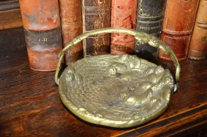 Antique French Ormolu Trinket Dish Decorative Accessory Berries Design
