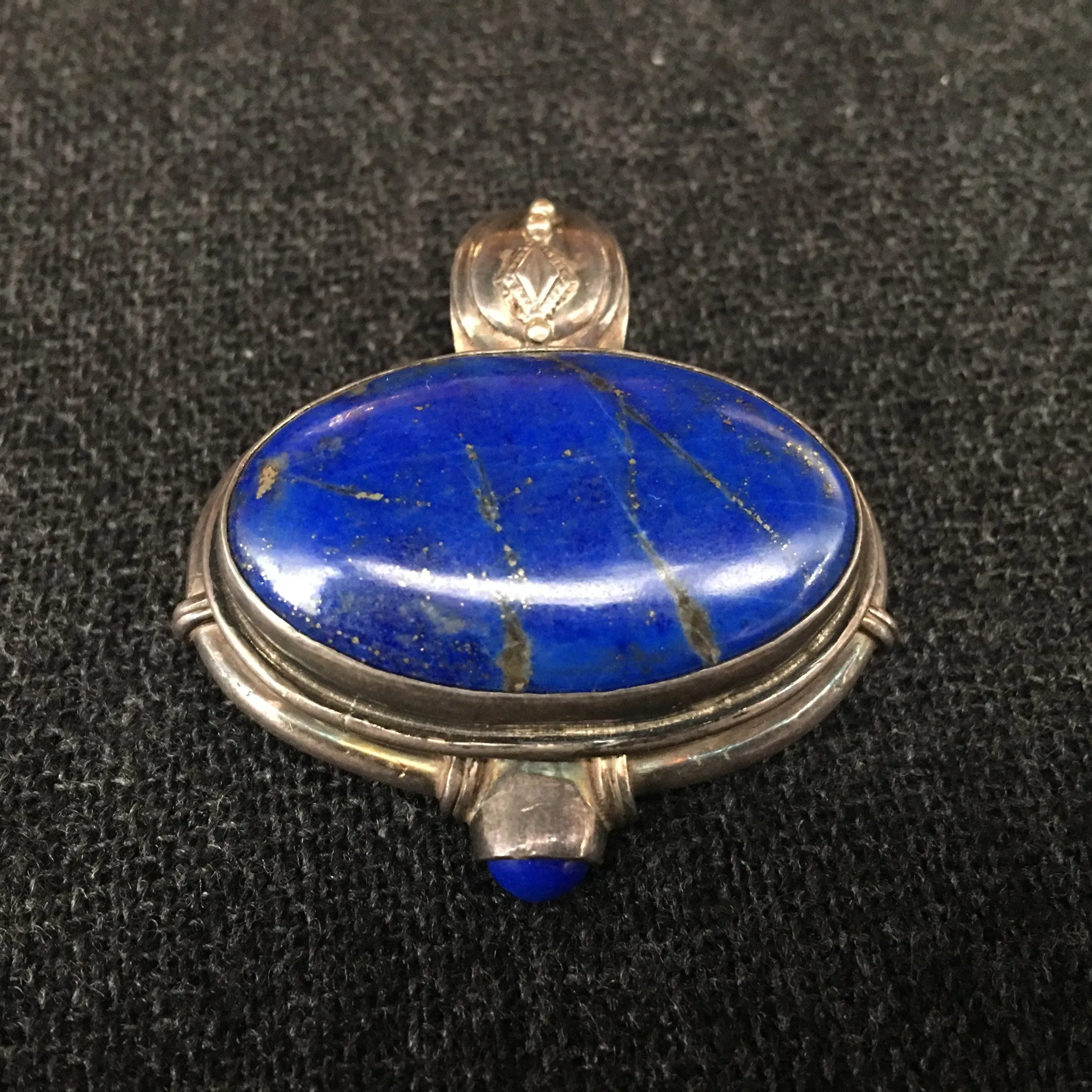 Antique Lapis Pendant
