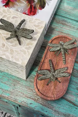Antique Sitting Dragonfly