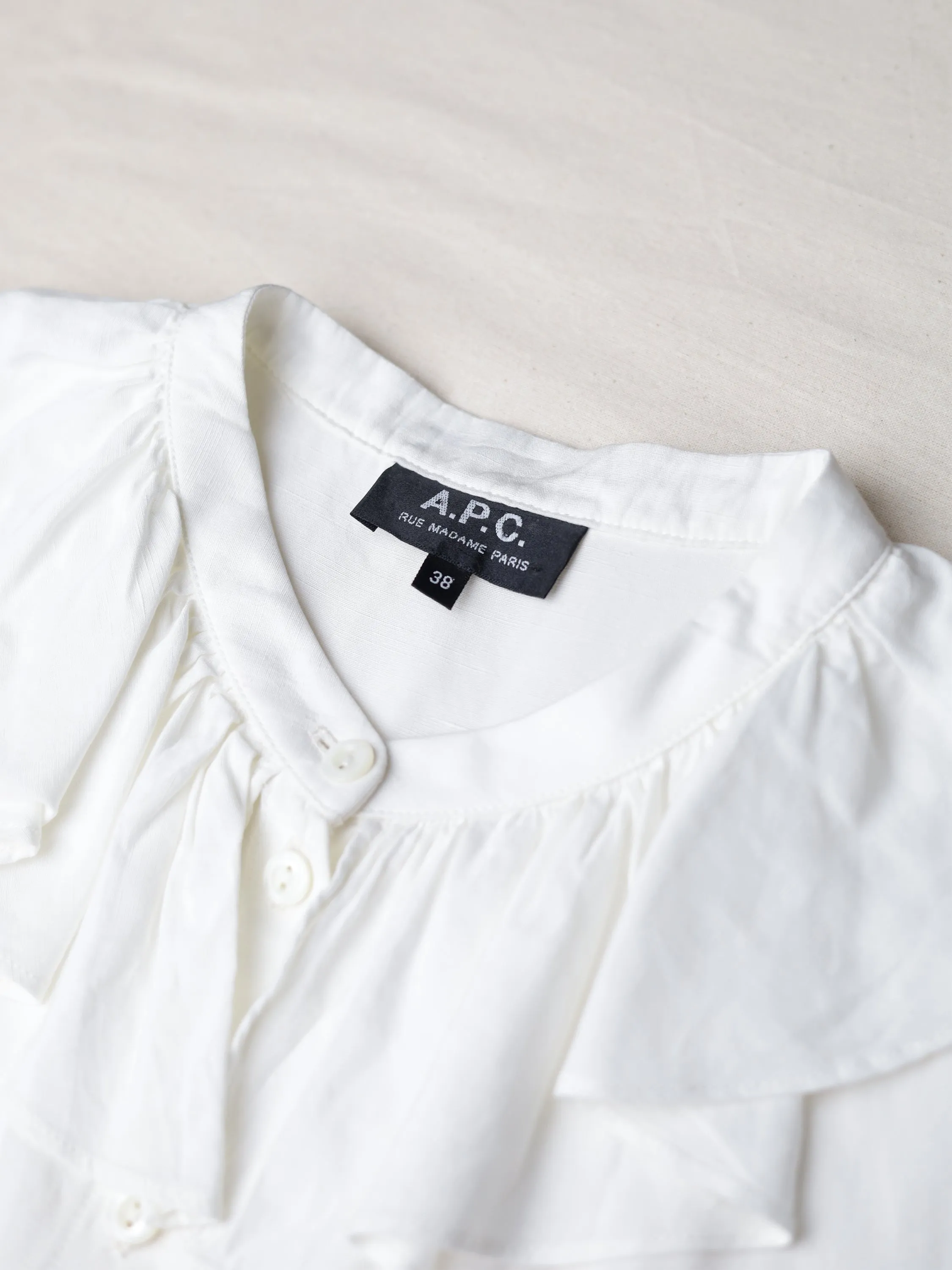 A.P.C. - Frill Neck Blouse