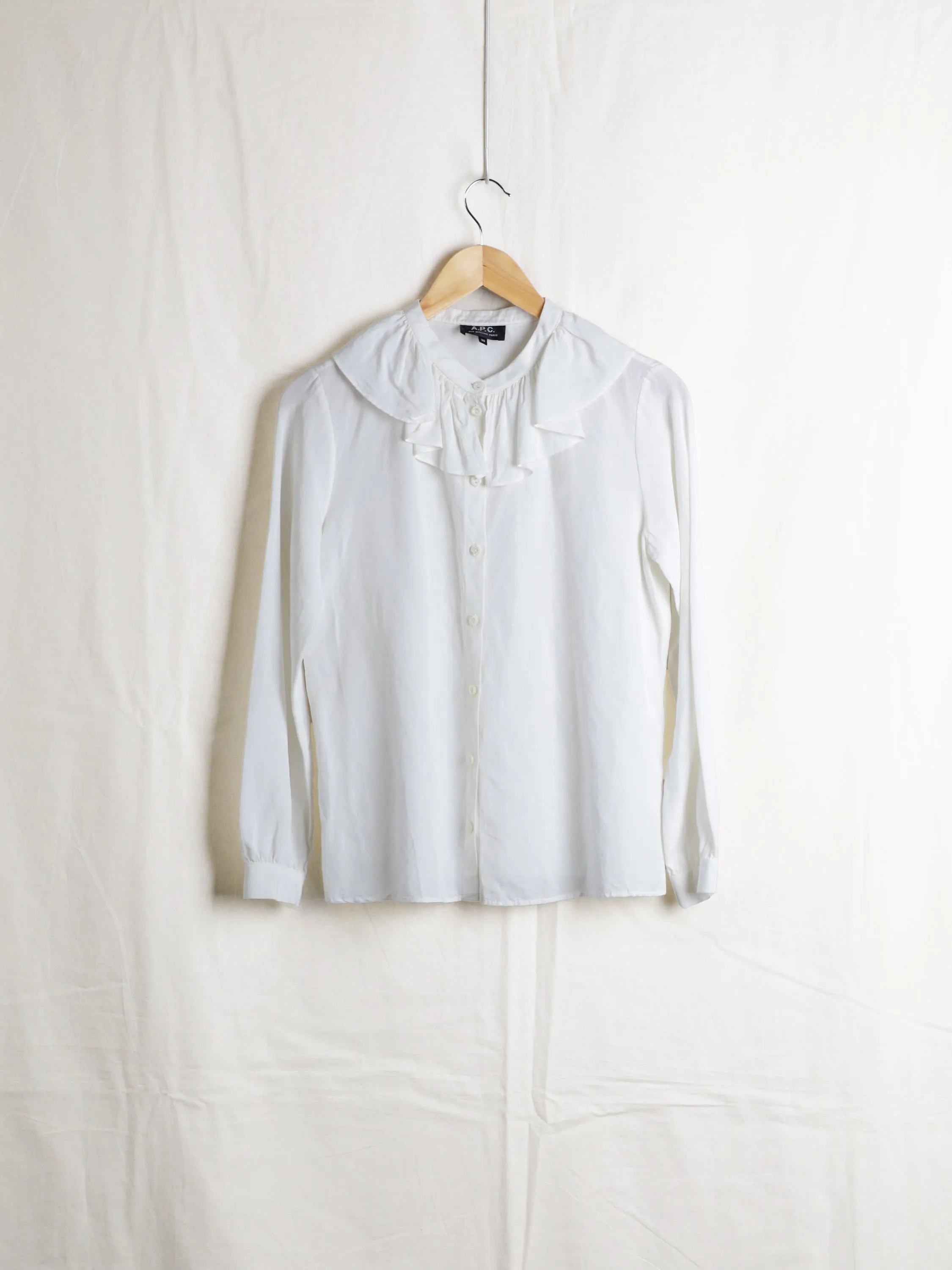 A.P.C. - Frill Neck Blouse