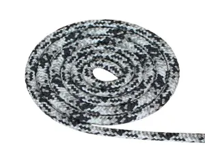 Appaloosa - Black-Silver-White halter - 6mm