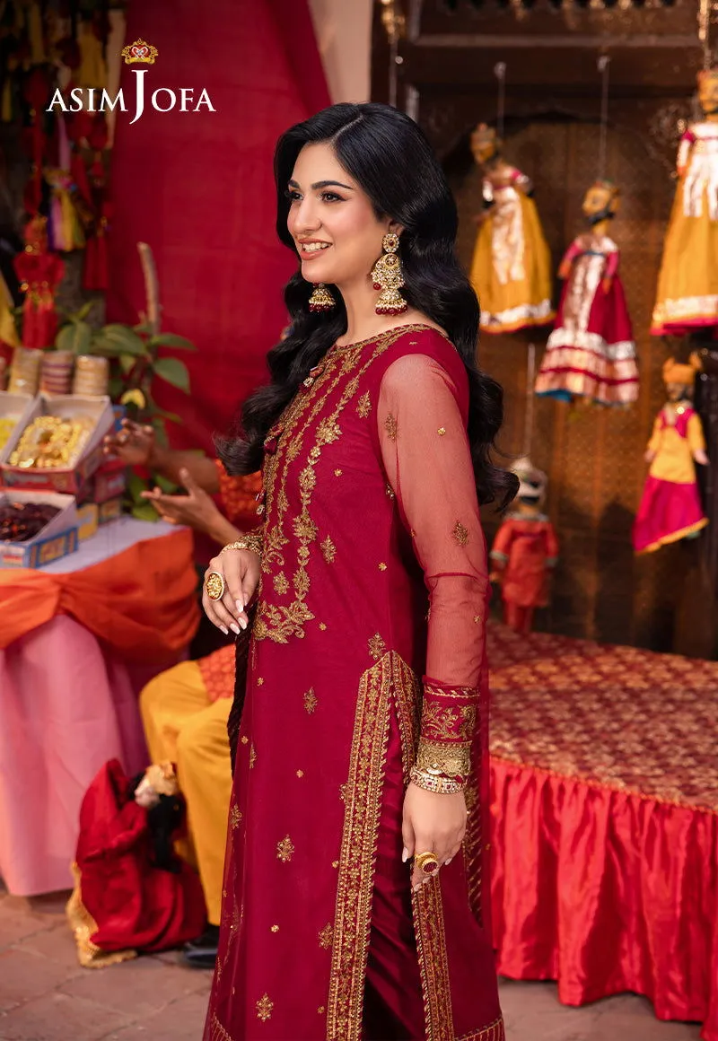 Asim Jofa Pyaar Diyan Gallan Unstitched 3pcs