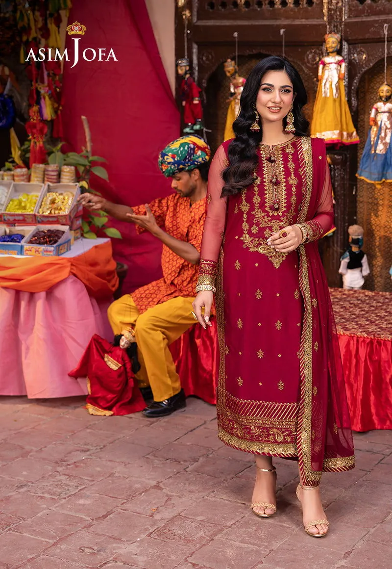 Asim Jofa Pyaar Diyan Gallan Unstitched 3pcs