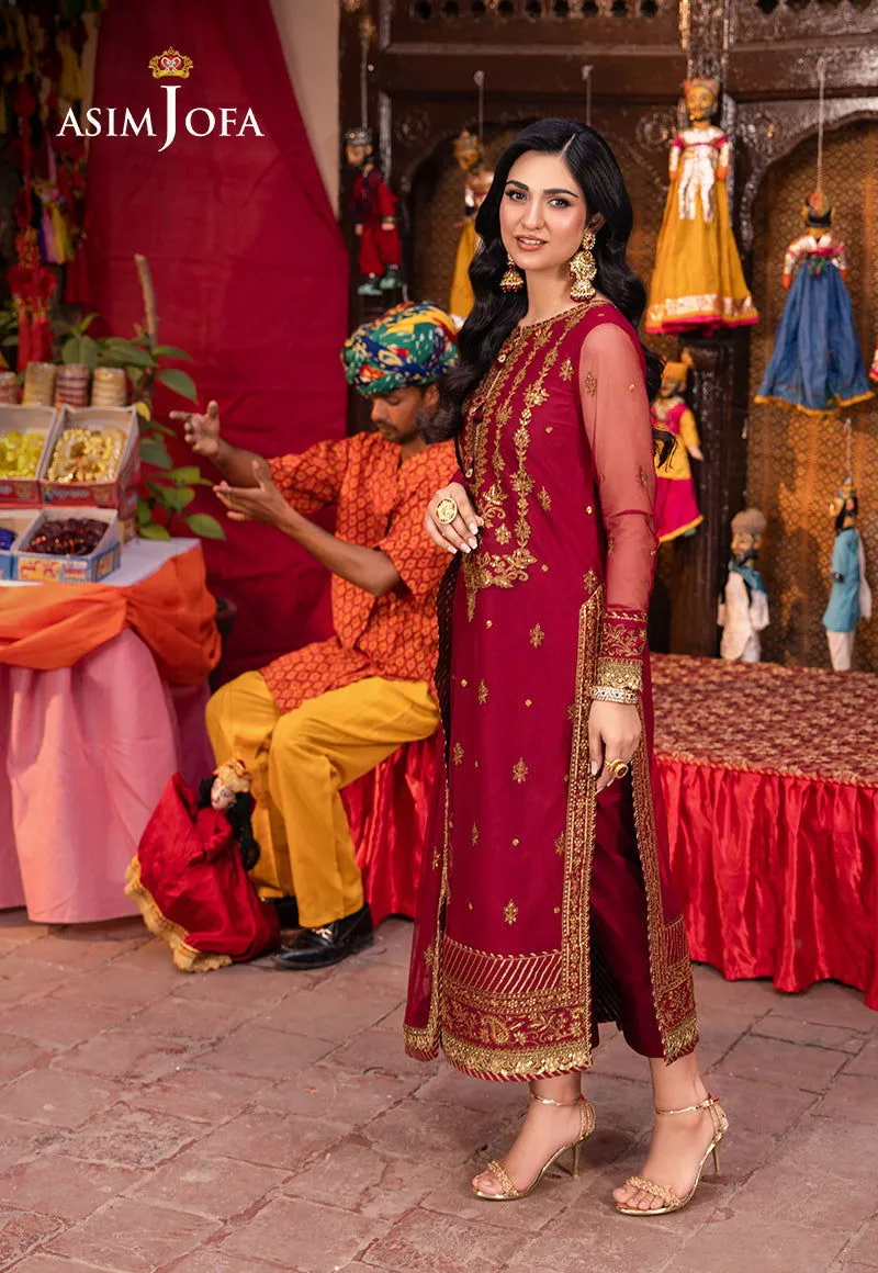 Asim Jofa Pyaar Diyan Gallan Unstitched 3pcs