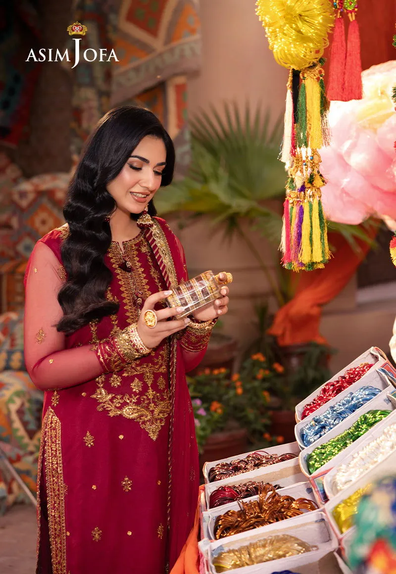 Asim Jofa Pyaar Diyan Gallan Unstitched 3pcs
