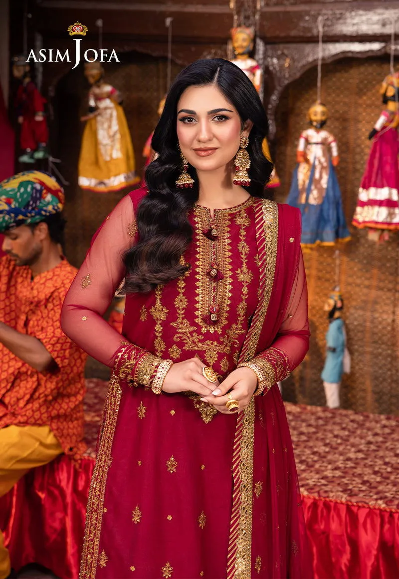 Asim Jofa Pyaar Diyan Gallan Unstitched 3pcs