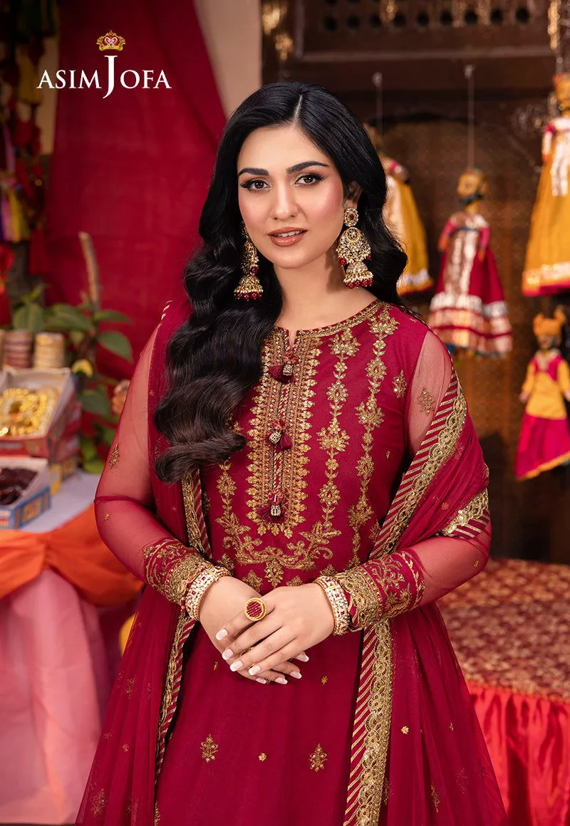 Asim Jofa Pyaar Diyan Gallan Unstitched 3pcs