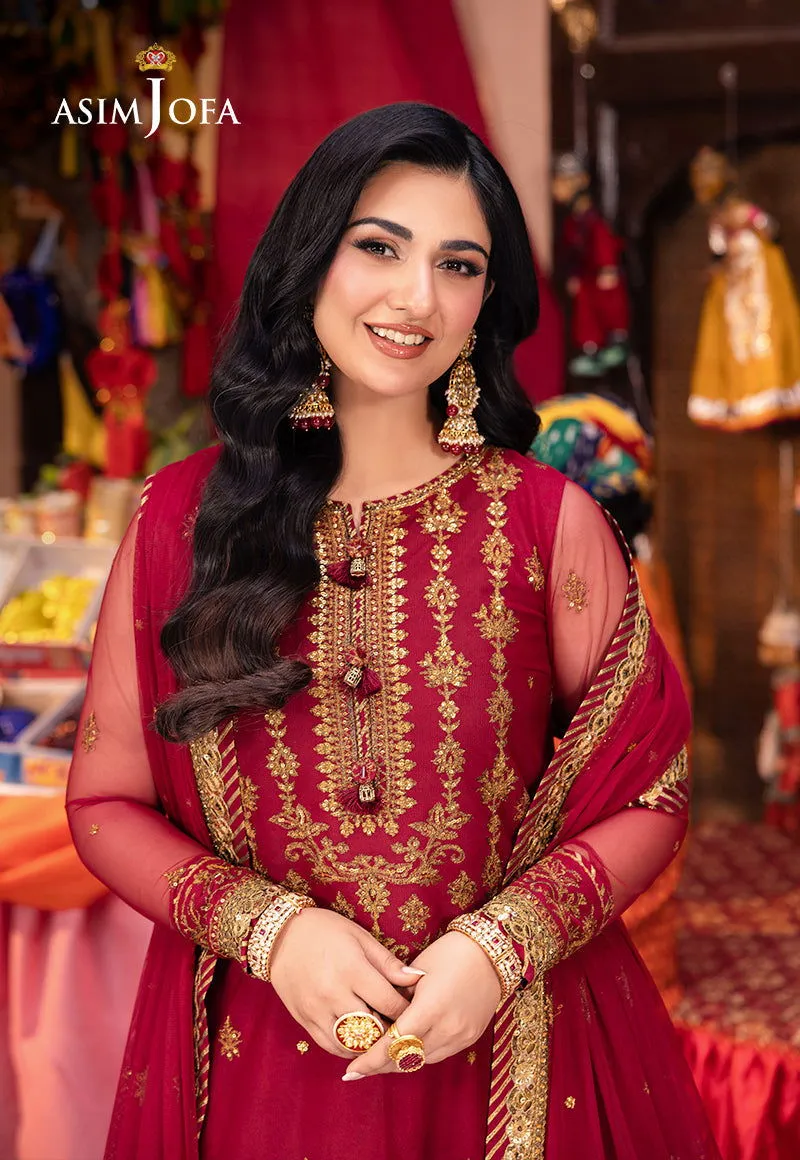 Asim Jofa Pyaar Diyan Gallan Unstitched 3pcs