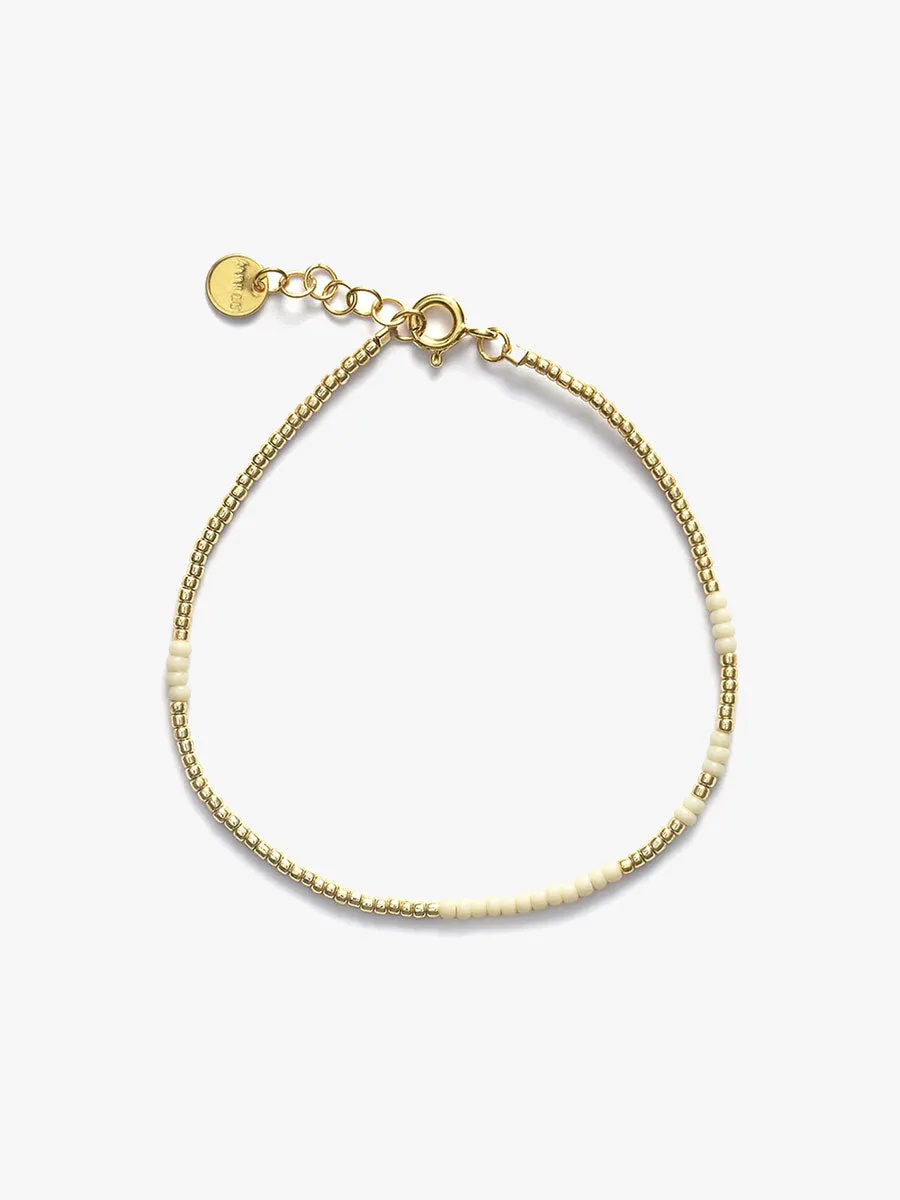 Asym Bracelet - Ecru