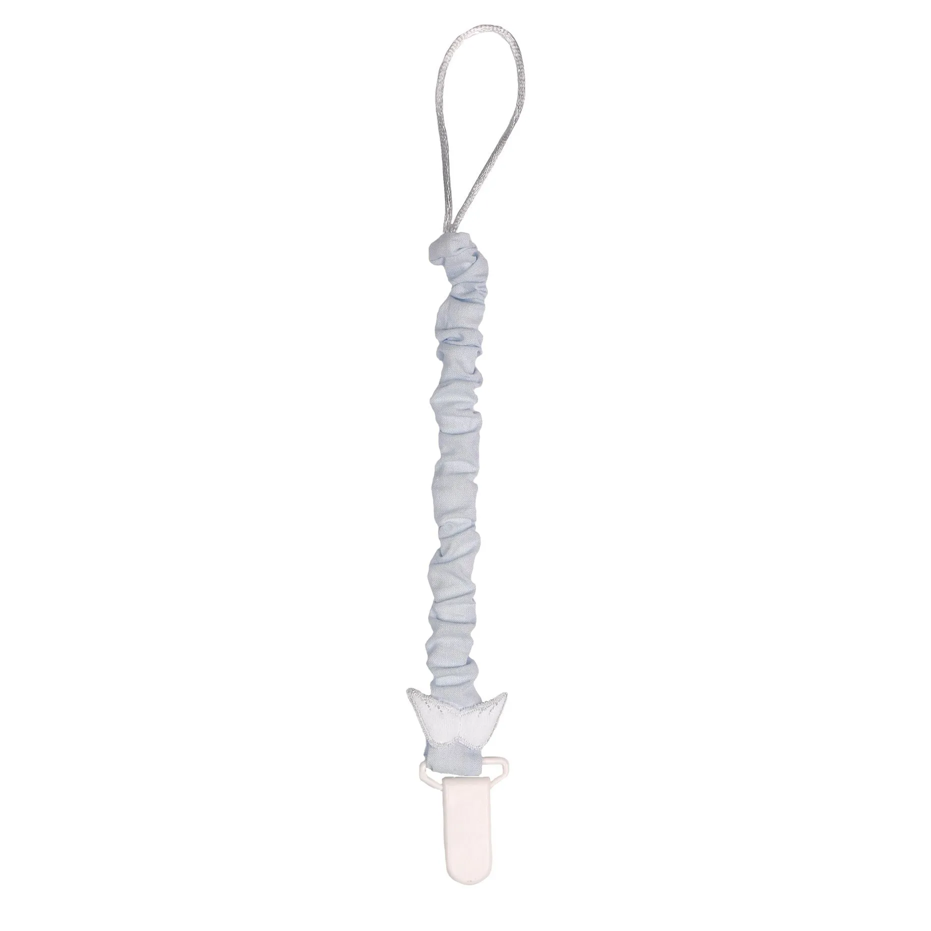 Baby Gi Angel Wings Dummy Clip - Blue