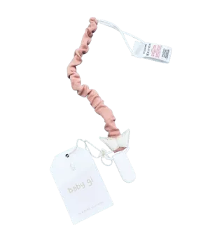 Baby Gi Angel Wings Dummy Clip - Old Rose