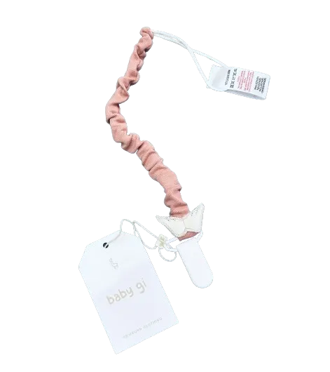Baby Gi Angel Wings Dummy Clip - Old Rose