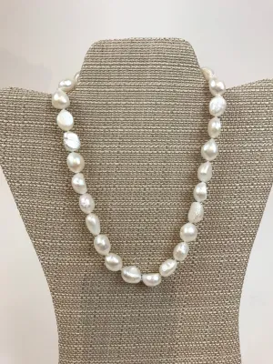 Baroque Pearl 18” Necklace | Resort Wear Jewelry