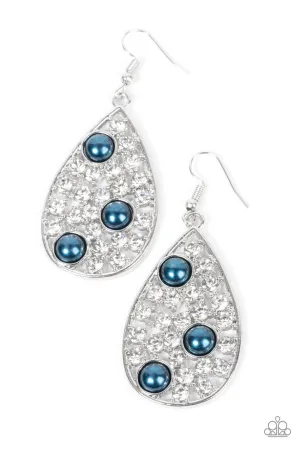 Bauble Burst Blue Paparazzi Earrings