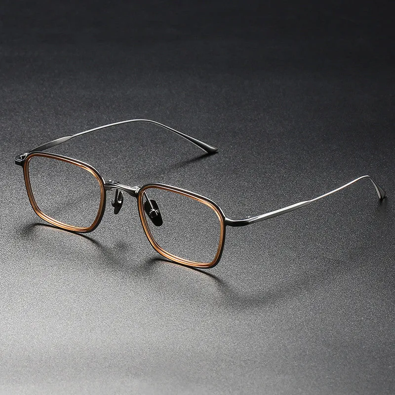 Beric Retro Titanium Ultra-Light Glasses Frame
