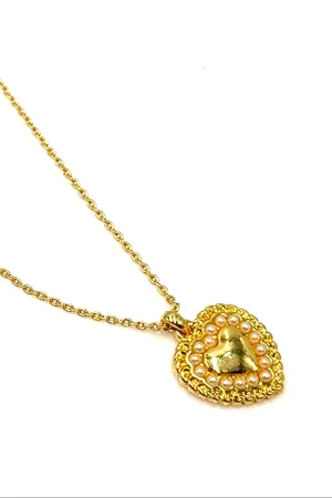 Berry Heart Necklace