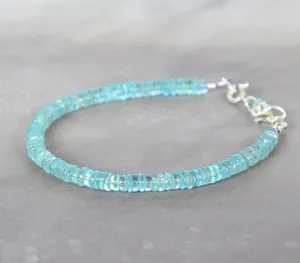 Blue Apatite Bracelet