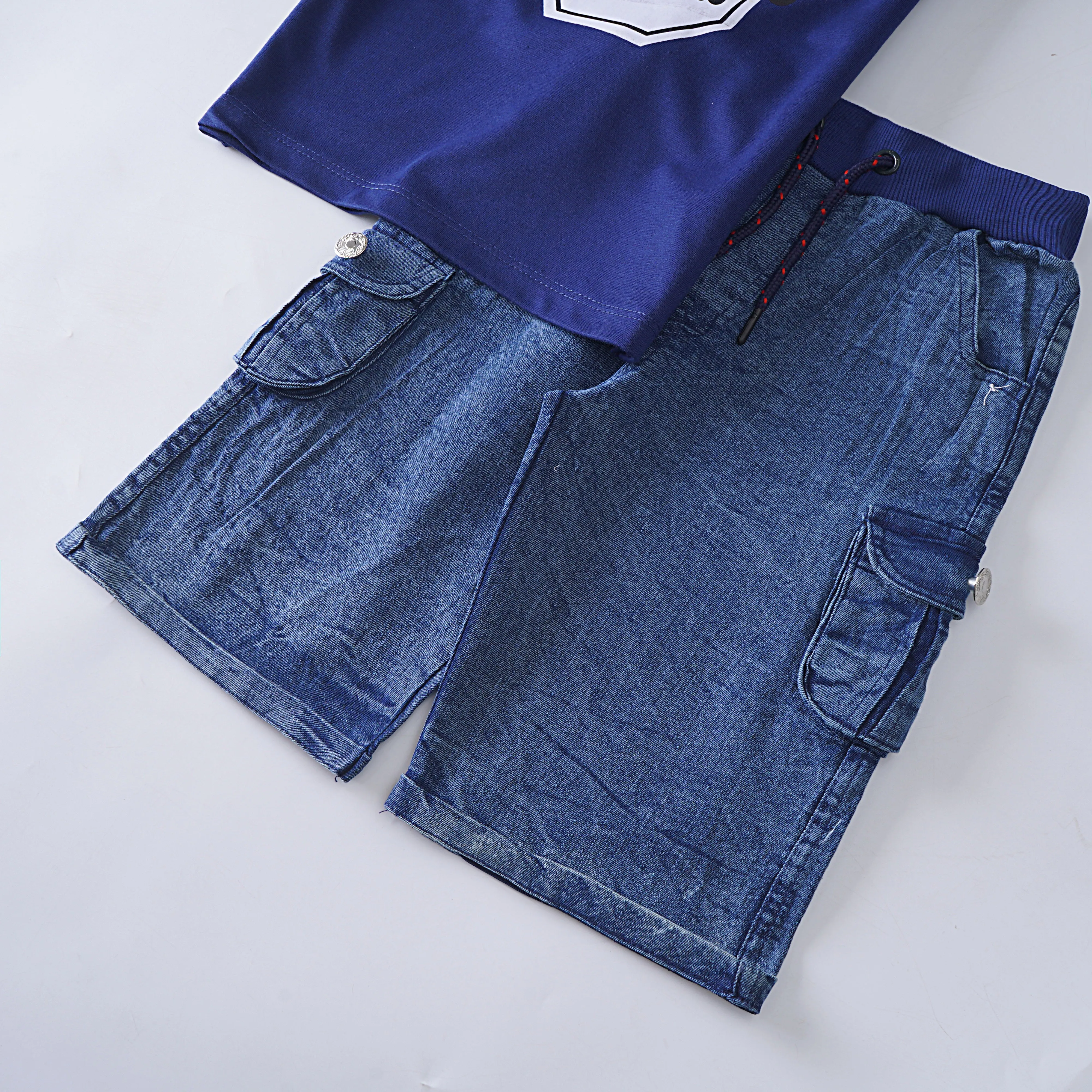 Boys Half Sleeves 2 Piece Suit (5)