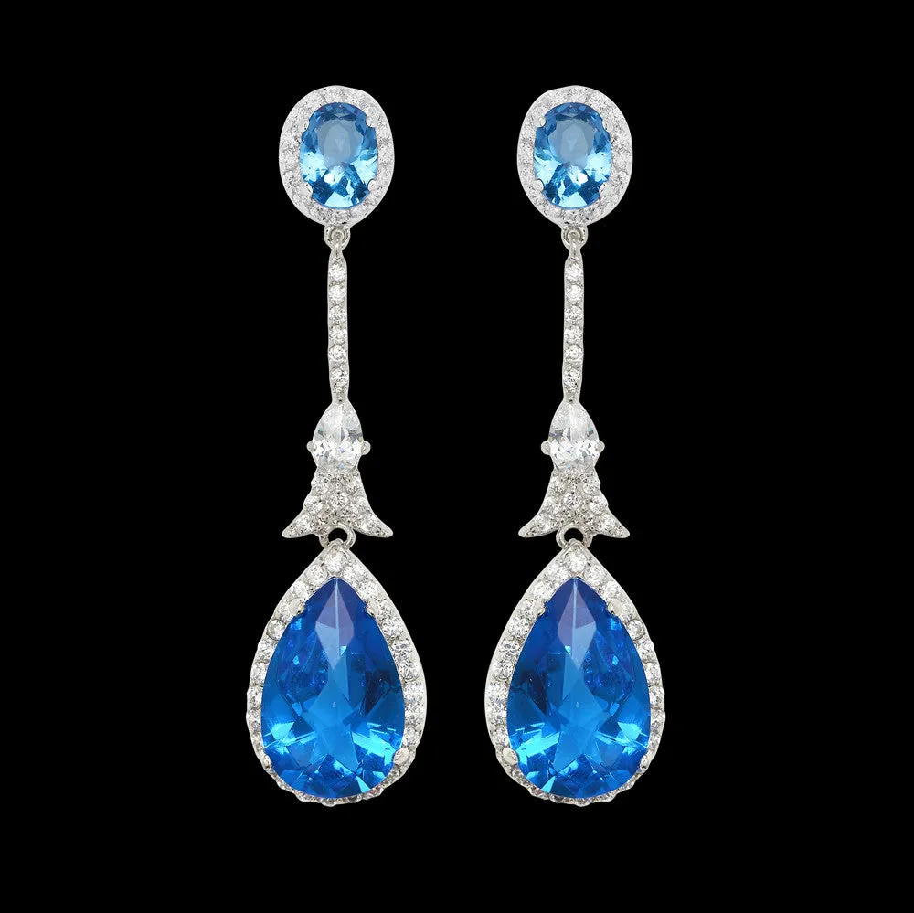 Bridal earrings - Alexandra by Stephanie Browne